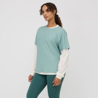 EYDA Lecia Tee Gr. L Grün Damen