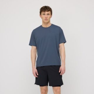 EYDA Nathan Boxy Tee Gr. L Blau Herren