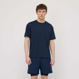EYDA Nathan Boxy Tee Gr. S Blau Herren