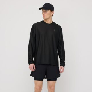 EYDA Noah Loose Long Sleeve Gr. L Schwarz Herren