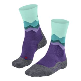 Falke TK2 Explore Socks Gr. 37-38 Blau / Grau / Lila Damen
