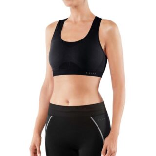 Falke Women's Madison Low Support Sports Bra Gr. L Schwarz Damen