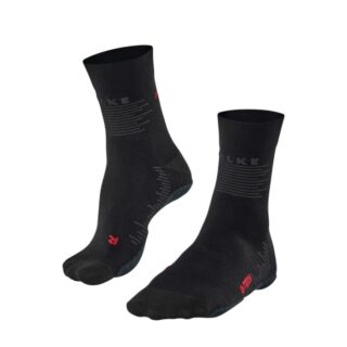 FALKE® RU True Motion Laufsocken Herren Gr. 39-41 - Bequeme schwarze Socken für optimalen Laufkomfort
