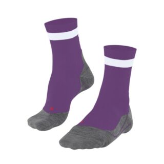 FALKE® RU4 Endurance Laufsocken Gr. 35-36 in Lila – Komfort & Unterstützung für lange Distanzen