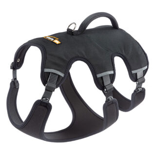 Ferplast Ergotrekking Geschirr, schwarz - Größe L: 70 - 80 cm Brustumfang