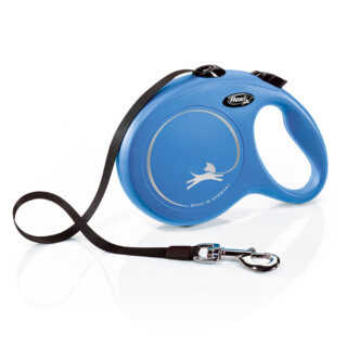 flexi New Classic Gurt-Leine L blau, 8 m,