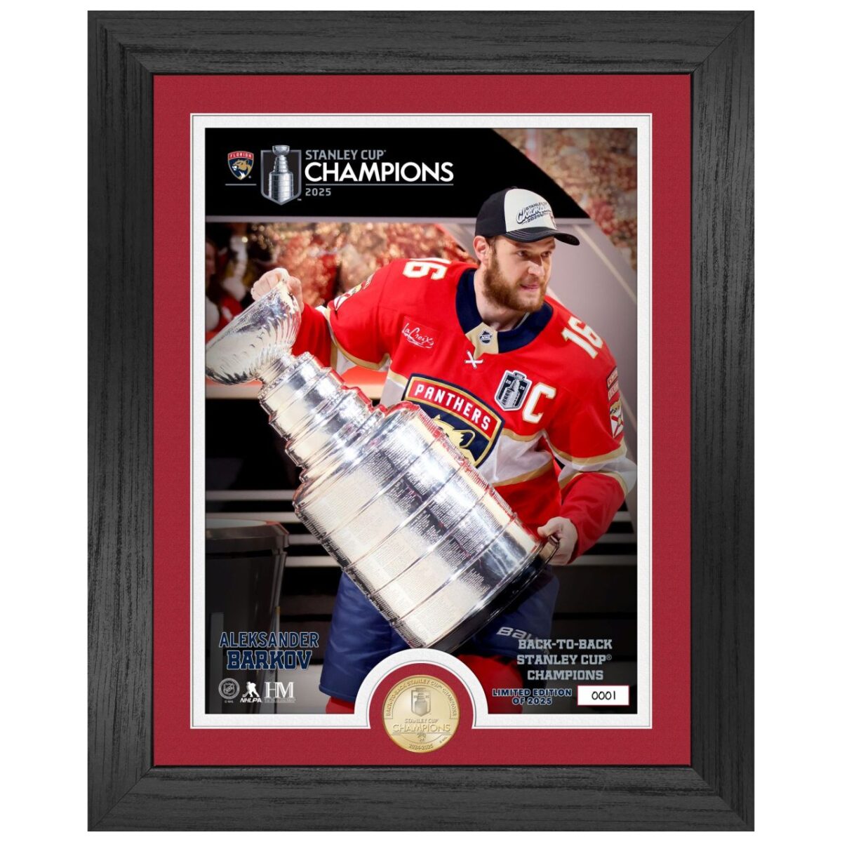 Florida Panthers NHL Stanley Cup Champions Alexsander Barkov