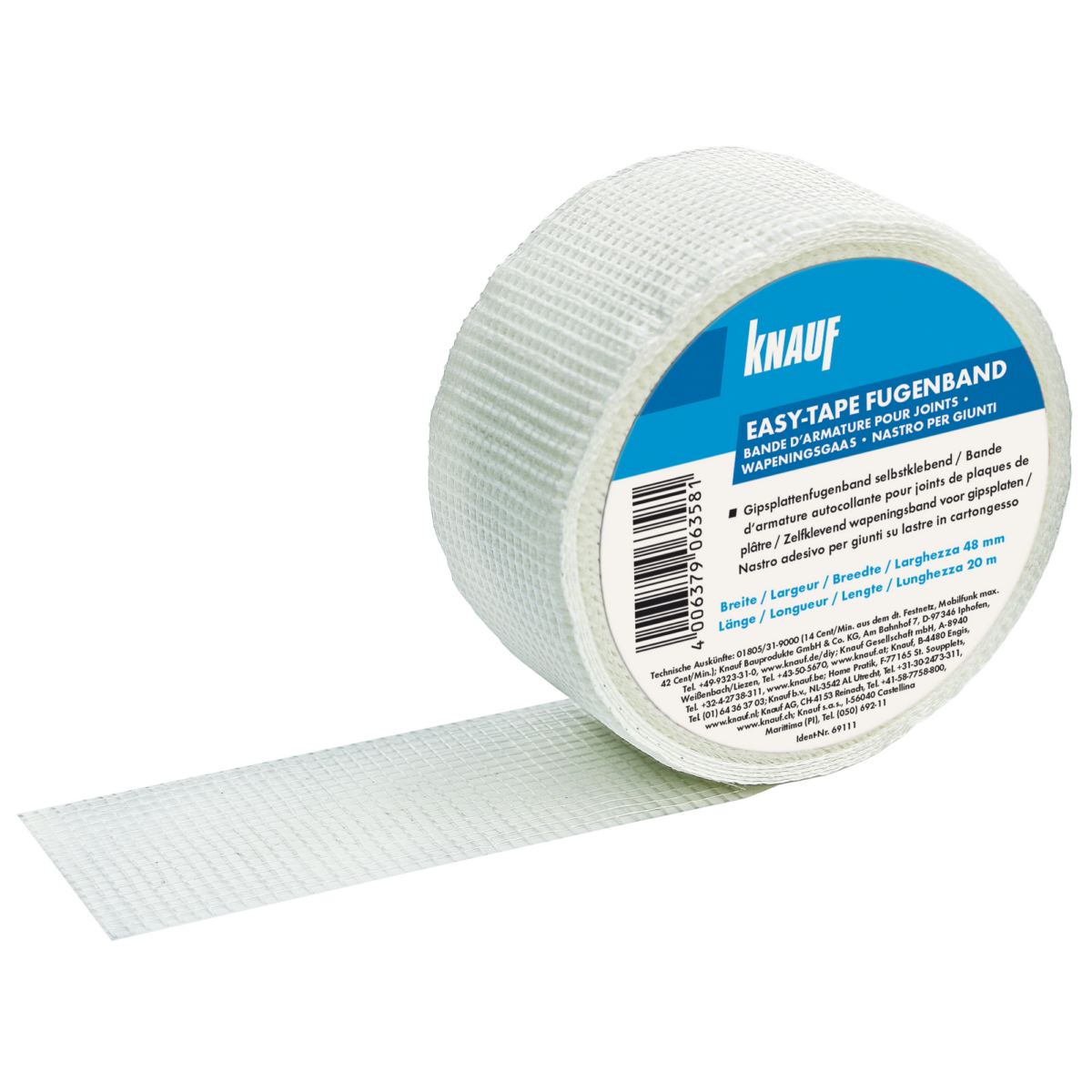 Fugenband 'easy-tape' 45 m x 4,8 cm