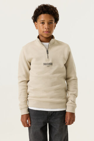 Garcia Sweatshirt, für Jungen, mit Reißverschluss und Stehkragen