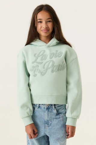 Garcia Sweatshirt, für Mädchen, in Kurzform, mit Kapuze