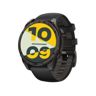 Garmin Fenix 8 AMOLED Sapphire 47mm schwarz/titan carbongrau DLC (010-02904-21)