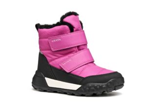 Geox Winterboots "J TREKKYUP GIRL B AB" Klettstiefel mit Warmfutter, Größenschablone zum Download