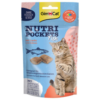 GimCat Nutri Pockets Fish - mit Thunfisch (60 g)
