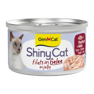 GimCat ShinyCat Filet in Jelly 6 x 70 g - Huhn