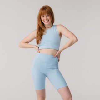 Girlfriend Collective Dylan Bra Gr. S Blau Damen