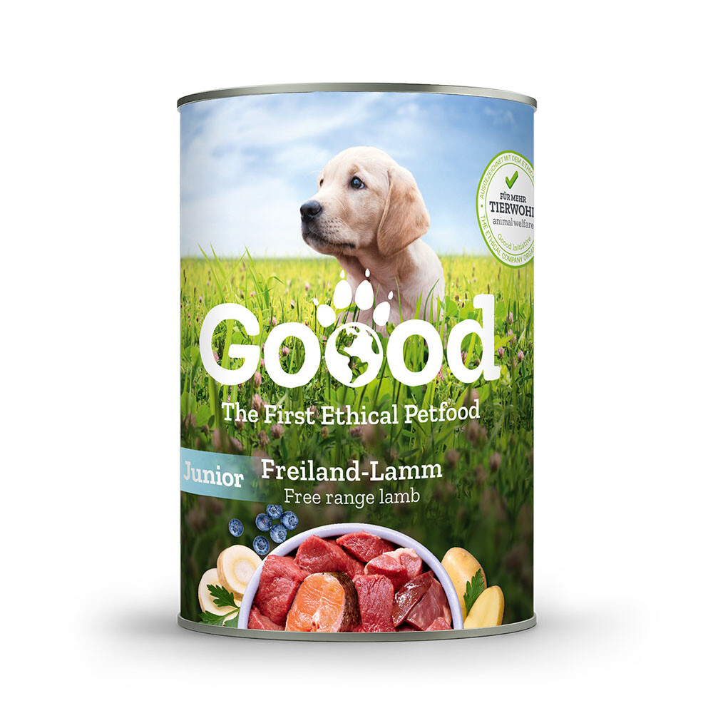 Goood Junior Dog 6 x 400 g - Freiland-Lamm