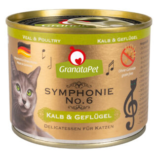 GranataPet Symphonie 6 x 200 g - Huhn pur