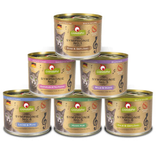 GranataPet Symphonie Probierpaket 6 x 200 g - 6 Sorten