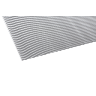 Gutta PC-Hohlkammerplatte transparent 200 x 105 x 0,45 cm