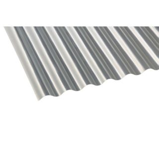Gutta Polyester-Wellplatte 'Sinus 76/18' natur 200 x 90 x 0,08 cm