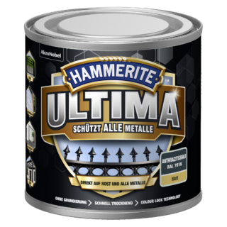 Hammerite Metallschutzlack 'RAL 7016' anthrazitgrau matt 250 ml