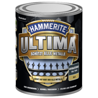 Hammerite Metallschutzlack 'RAL 7016' anthrazitgrau matt 750 ml