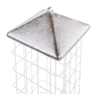 Haube 27,5 x 27,5 cm FEUERVERZINKT