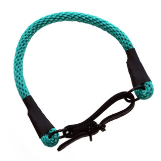 Heim Seil-Halsband, türkis - Größe 60: 53 - 58 cm Halsumfang, Ø 12 mm