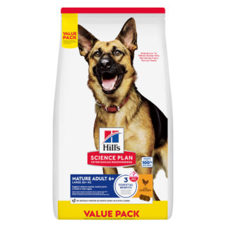 Hill's Science Plan Mature Adult 6+ Large mit Huhn - 18 kg