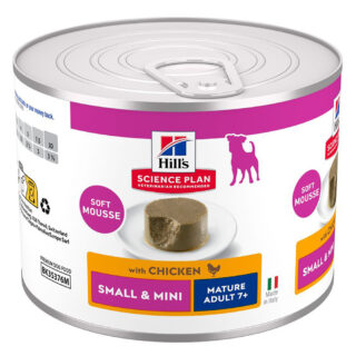 Hill's Science Plan Mature Small & Mini Mousse - Rind (12 x 200 g)