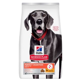 Hill's Science Plan Perfect Digestion Adult Large mit Huhn & braunem Reis - 14 kg