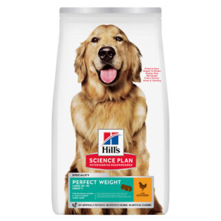 Hill's Science Plan Perfect Weight Adult 1+ Large mit Huhn - Sparpaket: 2 x 12 kg