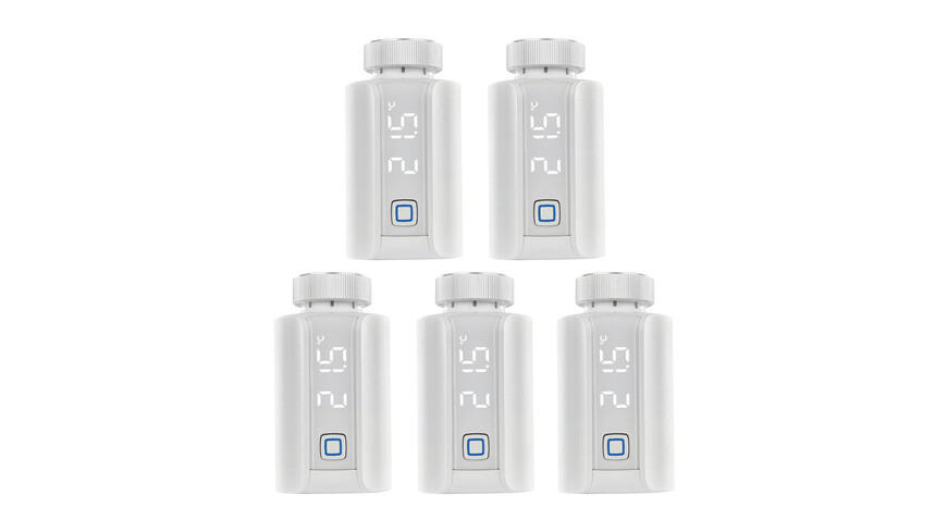 HmIP 5er-Set Heizkörperthermostat-Evo, HmIP-eTRV-E