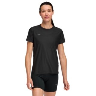 HOKA Airolite Run SS Tee 2.0 Gr. XS Schwarz Damen
