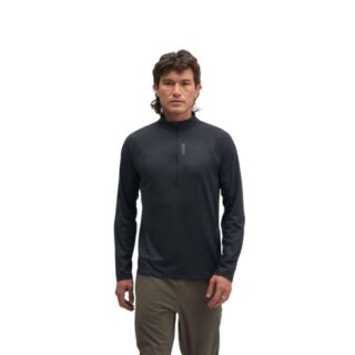HOKA SkyForm Half Zip Gr. L Schwarz Herren