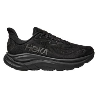 HOKA® Clifton 10 Damen Laufschuhe, Größe 36⅔, Leicht und Komfortabel für lange Läufe in Schwarz