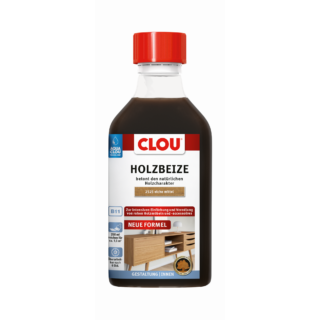 Holzbeize 'Aqua Clou' Nr. 2525 eichefarben mittel 250 ml