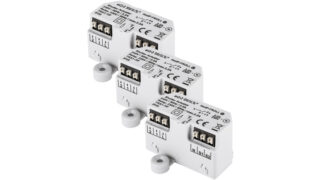 Homematic IP Smart Home 3er-Set Rollladenaktor HmIP-FROLL - Unterputz, auch für Markisen geeignet