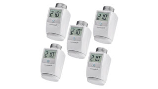 Homematic IP Smart Home 5er-Set Heizkörperthermostat, HmIP-eTRV-2