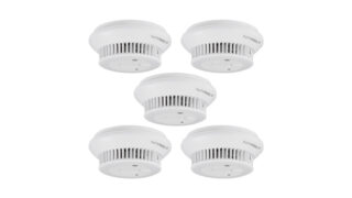 Homematic IP Smart Home 5er-Set Rauchwarnmelder mit Q-Label, HmIP-SWSD-2