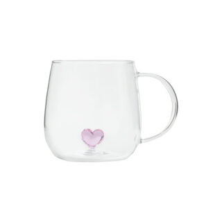 Homla CORAZON Glas mit Henkel, 400 ml