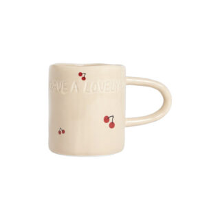 Homla ISERNIA Beige Becher, 400 ml