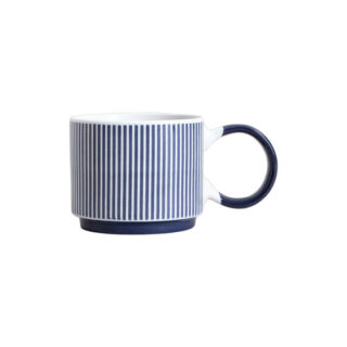 Homla MULIGO Blue Stripes Becher, 250 ml