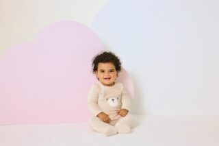 HUGGIES babywear Strampler "HUGN FOOTED COVERALL" Cord in elastischer Qualität
