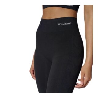 Hummel Clea Seamless Mid Waist Tights Gr. L Schwarz Damen