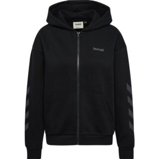 Hummel Keeper Chevron Zip Hoodie Gr. L Schwarz Damen