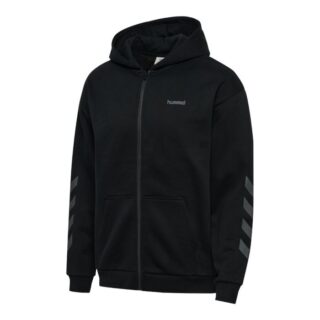 Hummel Keeper Chevron Zip Hoodie Gr. L Schwarz Herren