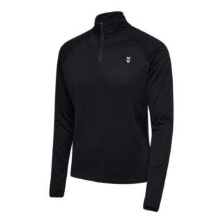 Hummel Pulse Half Zip Midlayer Gr. L Schwarz Herren