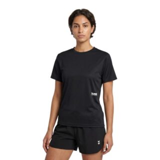 Hummel Pulse Workout SS Tee Gr. L Schwarz Damen
