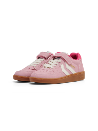 hummel Sneaker "HANDBALL PERFEKT CL JR" elastische Schnürsenkel, leichtes Material, EVA-Dämpfung